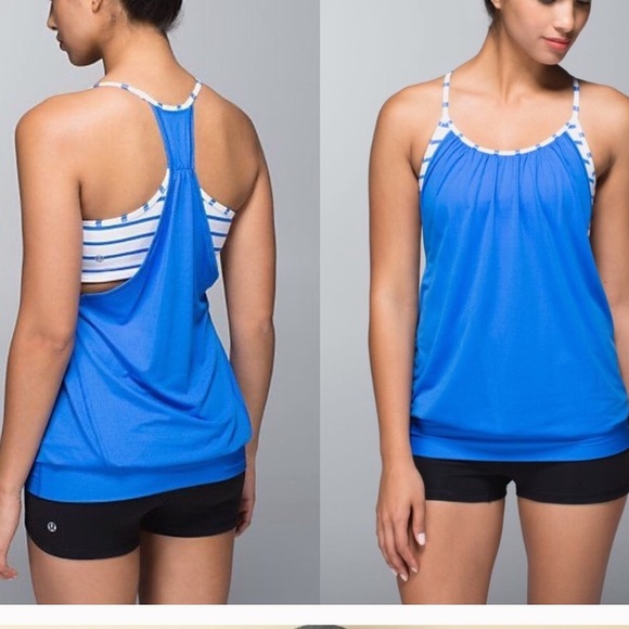 lululemon athletica Tops - [lululemon] No Limits Muscle Tank and Bra